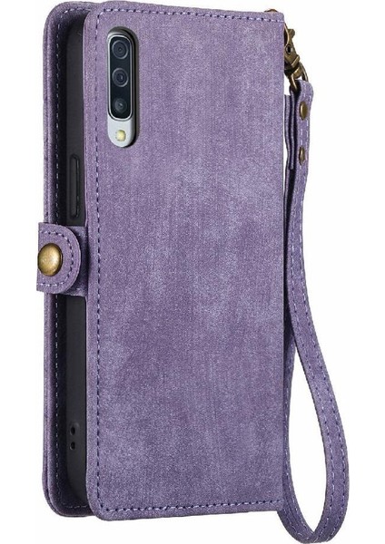 Samsung Galaxy A30S Basit Iş Deri Çanta Cüzdan Için Flip Case (Yurt Dışından) fırsatları