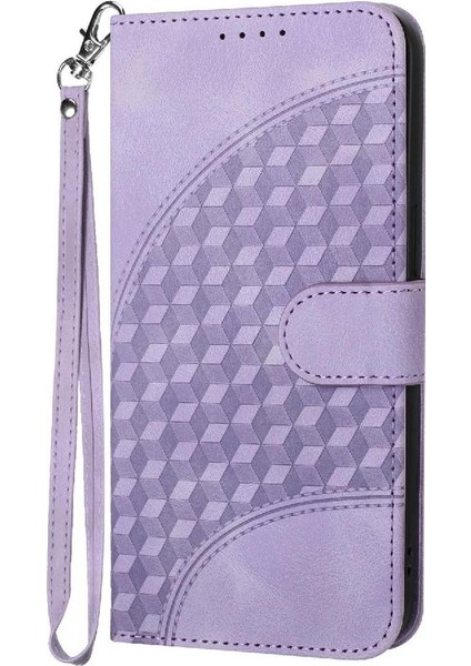 Oppo Flip 12 5g Geometrik Desen Flip Iş Pu Deri Için Flip Case (Yurt Dışından) indirimleri