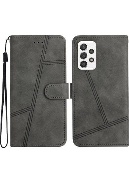 Samsung Galaxy A73 5g Için Flip Case Cüzdan Pu Deri Flip Folio Bilek (Yurt Dışından) indirimleri