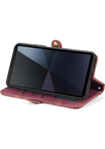 Sony Xperia 10 Vı Cüzdan Için Flip Case Basit Iş Darbeye Deri (Yurt Dışından) fiyatları