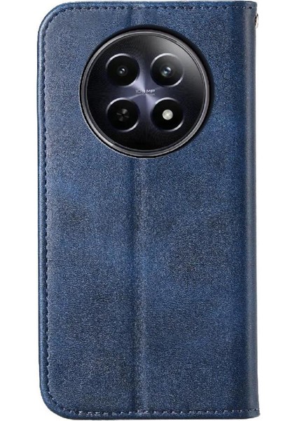 Realme 12 5g El Kayışı Standı Için Flip Case Günlük Kullanım Eşkenar Dörtgen Şekli Cüzdan (Yurt Dışından) indirimleri