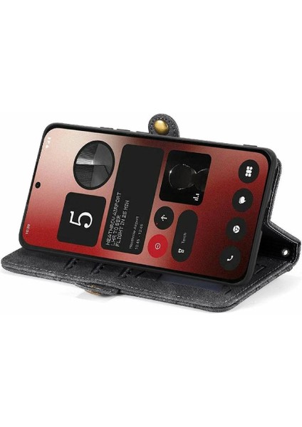 Flip Case Telefon 2A Darbeye Basit Iş Deri Çanta (Yurt Dışından)