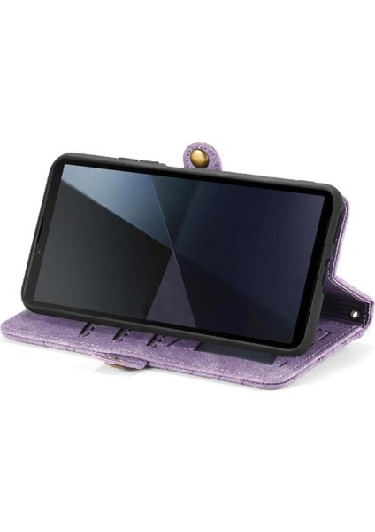 Sony Xperia 10 Vı Cüzdan Için Flip Case Basit Iş Darbeye Deri (Yurt Dışından) fiyatları
