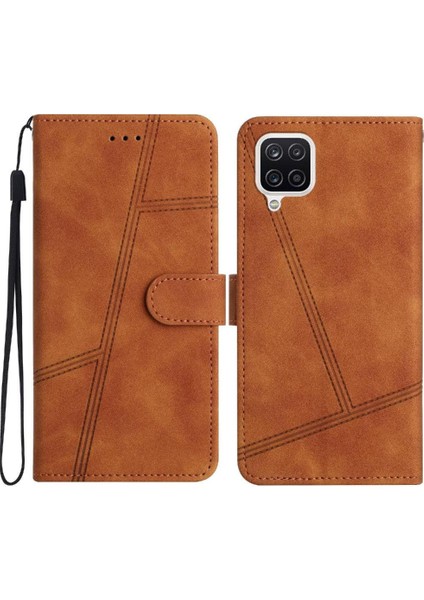 Samsung Galaxy A12 Flip Folio Kart Yuvaları Için Flip Case Tutucu Manyetik Pu (Yurt Dışından) indirimleri