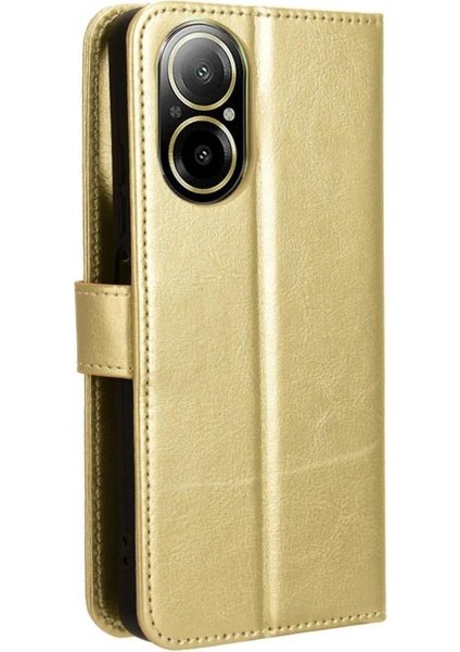 Realme 12 Lite 4g Için Kılıf Kart Tutucu Cüzdan Manyetik Kapak Çevirin (Yurt Dışından)