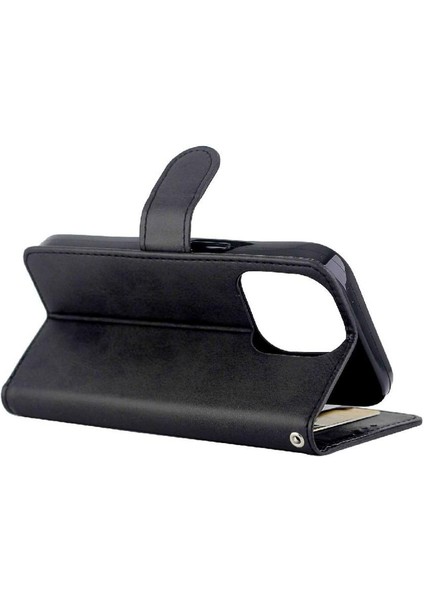 IPhone 15 Için Filp Durumda Pro Kart Tutucu Kickstand Tam Koruma Kapatma (Yurt Dışından)