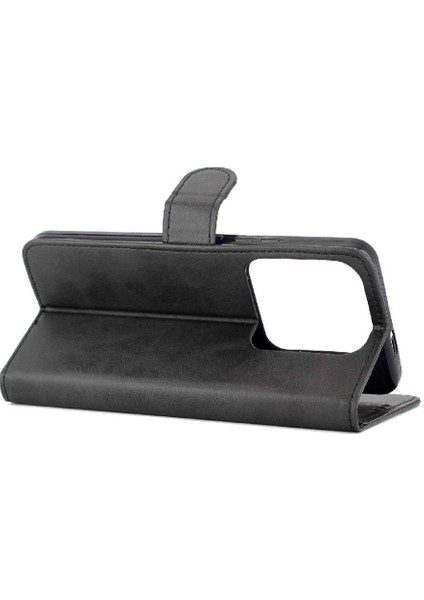 Xiaomi 14 Pro Pu Deri Manyetik Kapatma Kickstand Kart Için Filp Durumda (Yurt Dışından)