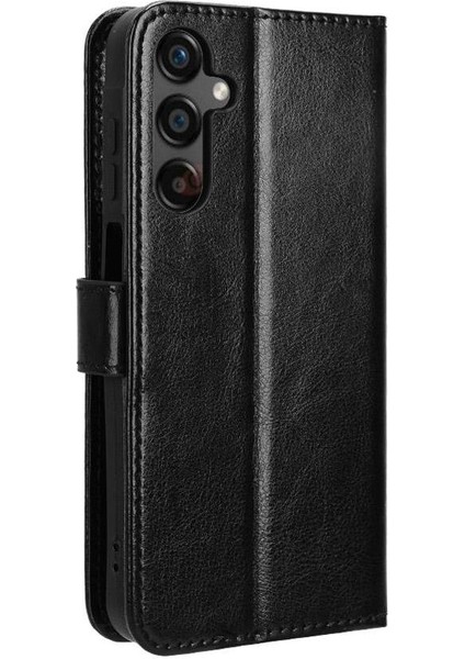 Samsung Galaxy Için Kılıf C55 5g Kart Tutucu Cüzdan Kapak Çevirin Manyetik (Yurt Dışından)