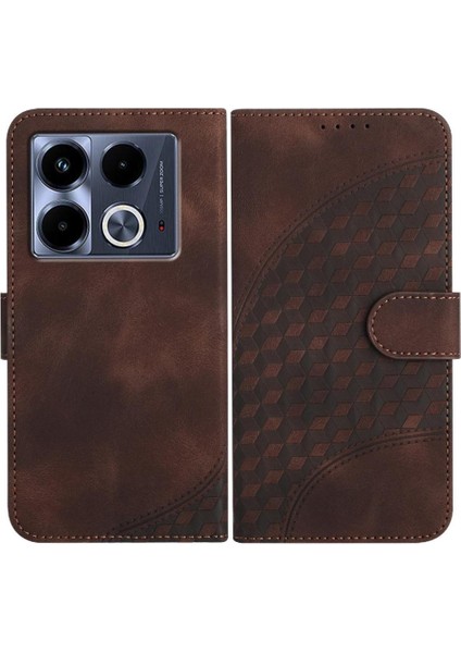 Infinix Not 40 4g Manyetik Kart Tutucu Darbeye Deri Için Flip Case (Yurt Dışından)