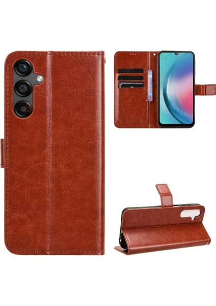 Samsung Galaxy Için Kılıf C55 5g Kart Tutucu Cüzdan Kapak Çevirin Manyetik (Yurt Dışından)