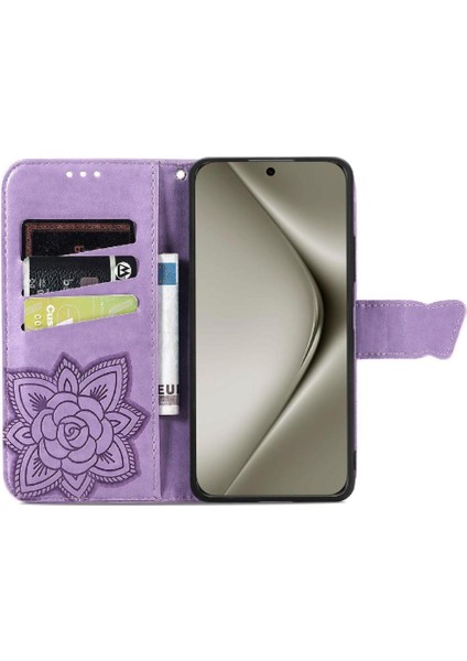 Huawei Pura 70 Pro Kanat Çok Renkli Cüzdan Iş Için Flip Case (Yurt Dışından)