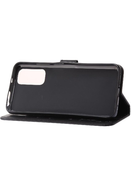 Xiaomi Redmi Not 11 Için 4g Kickstand Pu Deri Manyetik Kart Durumda (Yurt Dışından)