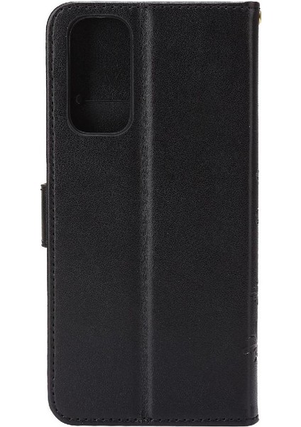 Xiaomi Redmi Not 11 Için 4g Kickstand Pu Deri Manyetik Kart Durumda (Yurt Dışından)