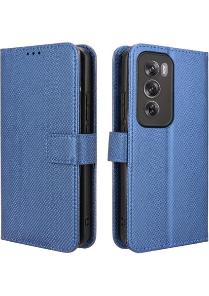 Oppo RENO12 5g Kickstand Kapak Kart Tutucu Manyetik Cüzdan Için Kılıf (Yurt Dışından)
