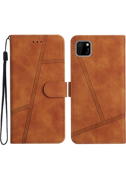 Huawei Huawei P Bilek Kayışı Için Flip Case Flip Folio Kart Yuvaları Tutucu Manyetik (Yurt Dışından)