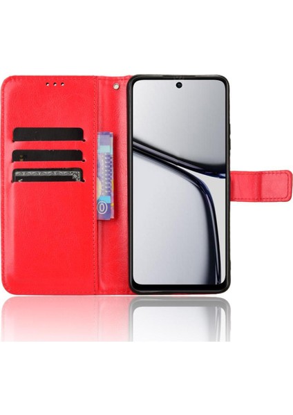 Realme C65 4g Manyetik Kapak Çevirin Cüzdan Kart Tutucu (Yurt Dışından) indirimleri