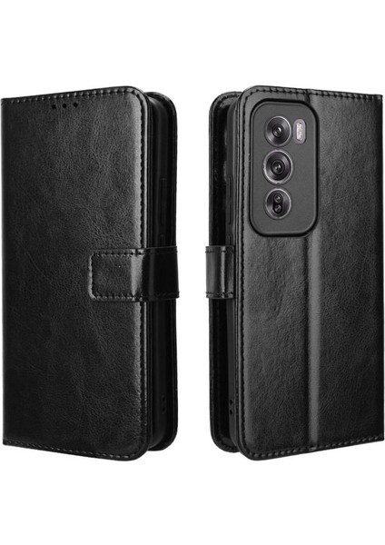 Oppo Oppo 12 5g Kart Tutucu Manyetik Cüzdan Flip Kapak Için Kılıf (Yurt Dışından)