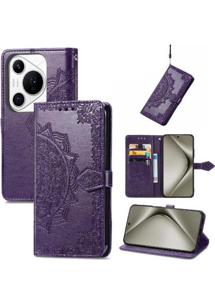 Huawei Pura 70 Pro Için Flip Case Kapak Kılıf Darbeye (Yurt Dışından)