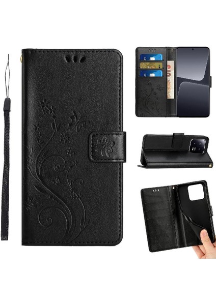 Xiaomi Redmi Not Için Filp Durumda 13 Pro 4g Kickstand Kart Tutucu Bilek Pu (Yurt Dışından)