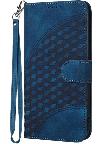 Realme C65 Flip Iş Geometrik Desen Pu Deri Flip Case (Yurt Dışından) fırsatları