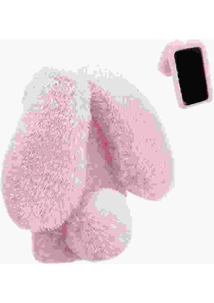 Oppo Için Kılıf Oppo 12 5g Sonbahar ve Kış Sevimli Peluş Tavşan Kulaklar Peluş (Yurt Dışından) fırsatları