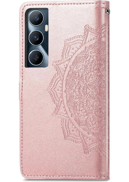 Realme C65 Için Flip Case Zarif Desen Basit Iş Kapak Kılıfı (Yurt Dışından) modelleri
