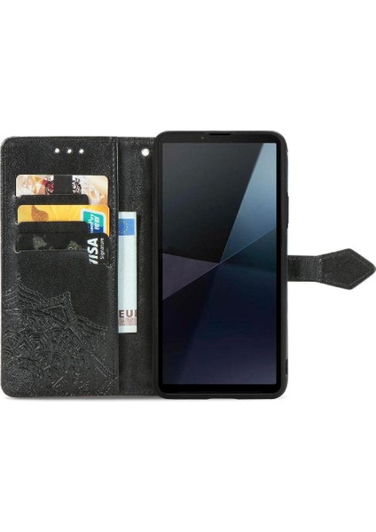 Sony Xperia 10 Vı Flip Kapak Için Flip Case Deri Kılıf Basit Iş (Yurt Dışından) fiyatları