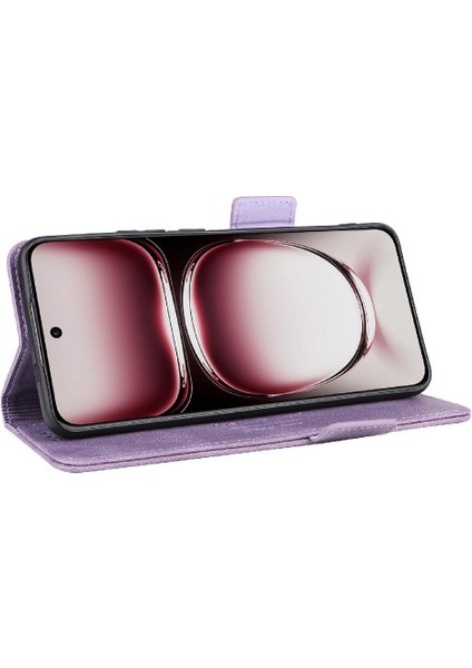 Oppo Oppo 12 5g Manyetik Cüzdan Kickstand Kart Tutucu ile Flip Case (Yurt Dışından) modelleri