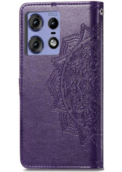 Motorola Kenar 50 Pro Basit Iş Darbeye Deri Için Flip Case (Yurt Dışından) fiyatları
