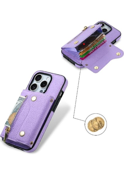 IPhone 11 Için Kılıf Pro Max Hafif Uzun Kayış Büyük Kapasiteli Mini (Yurt Dışından)