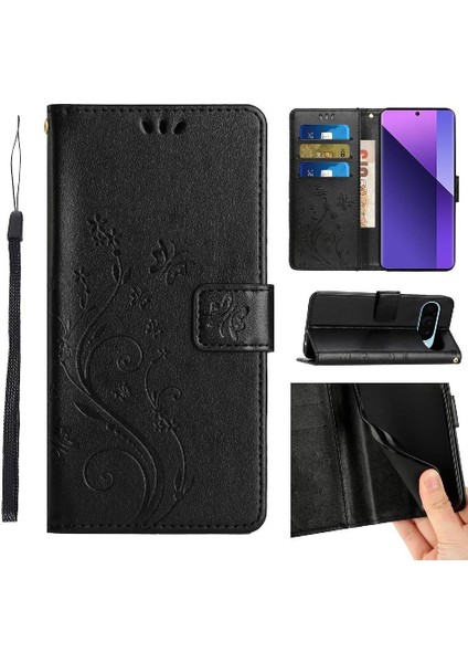Google Pixel 9 Pu Deri Manyetik Kapatma Kickstand Kartı Için Filp Durumda (Yurt Dışından)