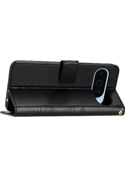 Google Pixel 9 Pu Deri Manyetik Kapatma Kickstand Kartı Için Filp Durumda (Yurt Dışından) indirimleri