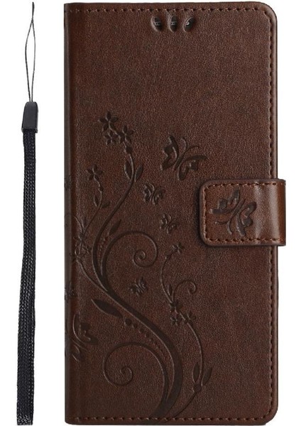 Realme C67 4g Pu Deri Kickstand Manyetik Kapatma Bilek Için Filp Durumda (Yurt Dışından)