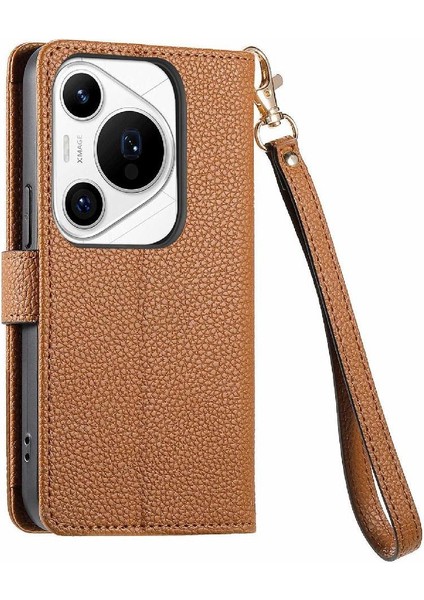 Huawei Pura 70 Pro Için Flip Case Artı Aşk Cüzdan Fermuar Darbeye Vaka (Yurt Dışından)