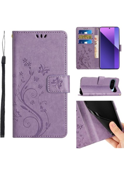 Google Pixel 9 Pu Deri Manyetik Kapatma Kickstand Kartı Için Filp Durumda (Yurt Dışından)