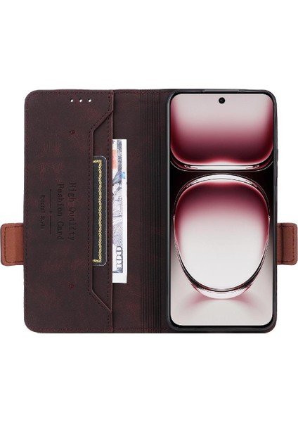 Oppo Oppo 12 5g Manyetik Cüzdan Kickstand Kart Tutucu ile Flip Case (Yurt Dışından) indirimleri