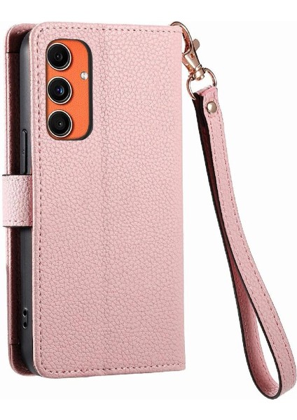 Samsung Galaxy C55 5g Için Flip Case Cüzdan Aşk Deri Kılıf Fermuar (Yurt Dışından)