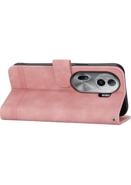 Oppo Oppo 11 Pro 5g Bileklik Kart Yuvaları Manyetik Kapatma Için Flip Case (Yurt Dışından)