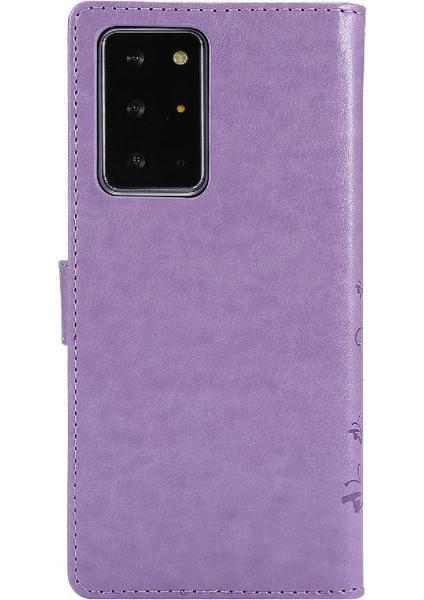 Samsung Galaxy Not 20 Için Filp Durumda Ultra Kart Tutucu Bilek Kayışı Pu (Yurt Dışından)