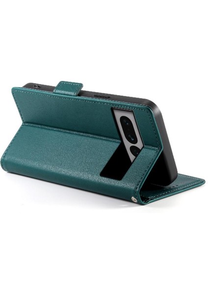 Google Piksel 7 Pro Cüzdan Kart Yuvaları Için Flip Case Iş Günlük Kullanım Flip (Yurt Dışından) modelleri