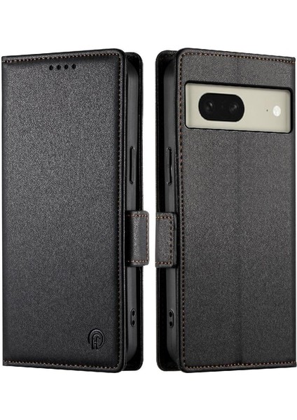 Google Pixel 8 Günlük Kullanım Için Flip Case Flip Kartvizit Yuvaları Cüzdan (Yurt Dışından)