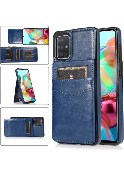 Samsung Galaxy A71 5g Premium Deri Manyetik Toka ile Uyumlu (Yurt Dışından)