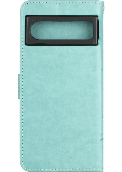 Google Pixel 8 Pro Bilek Kayışı Manyetik Kapatma Kickstand Pu Için Filp Durumda (Yurt Dışından)