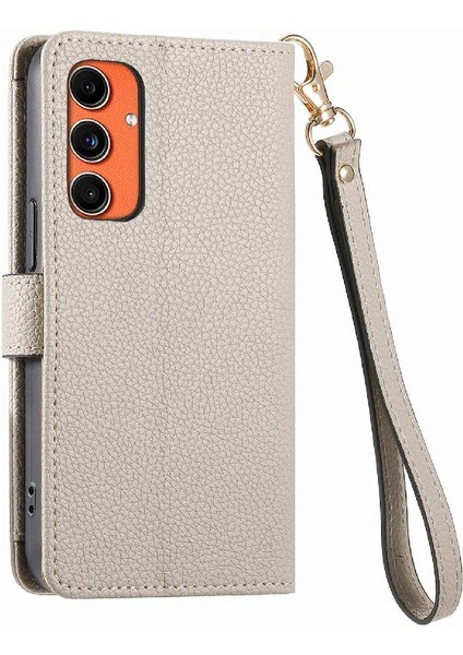 Samsung Galaxy C55 5g Için Flip Case Cüzdan Aşk Deri Kılıf Fermuar (Yurt Dışından)