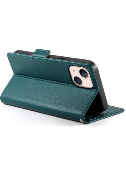 IPhone 13 Için Flip Case Mini Kartvizit Yuvaları Cüzdan Günlük Kullanım Flip (Yurt Dışından)