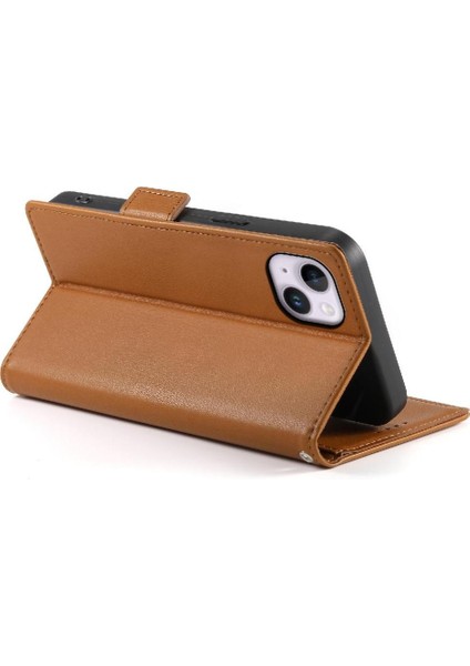 IPhone 14 Için Flip Case Artı Flip Kartvizit Yuvaları Günlük Kullanım Cüzdan (Yurt Dışından)
