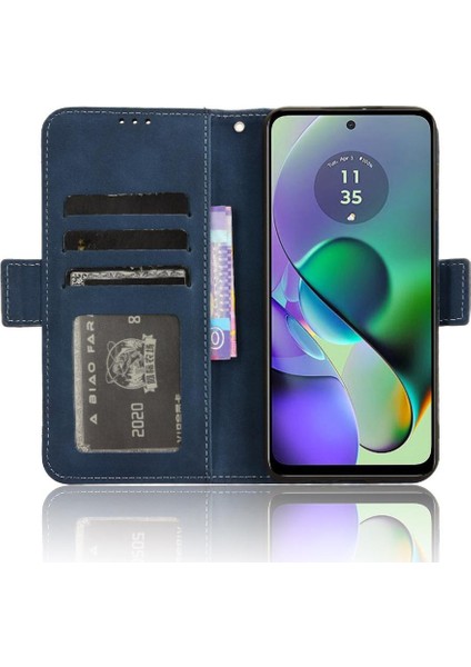 Motorola Moto G54 5g Deri Cüzdan Kapak Manyetik Kapatma Kartı (Yurt Dışından) indirimleri