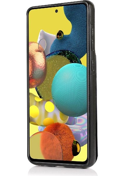 Kredi Manyetik Toka Kickstand ile Samsung Galaxy A51 5g ile Uyumlu (Yurt Dışından)
