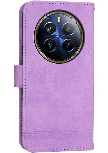 Realme 12 Pro Artı Bileklik Manyetik Kapatma Premium Nakit Için Flip Case (Yurt Dışından)