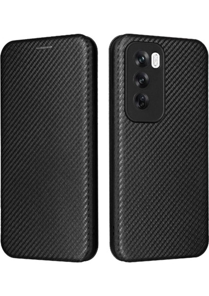 Kart Tutucu Kickstand Deri Folyo ile Oppo Oppo 12 5g Için Flip Case (Yurt Dışından)